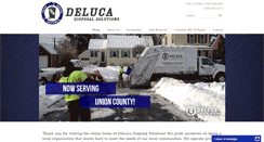 Desktop Screenshot of delucadisposalsolutions.com